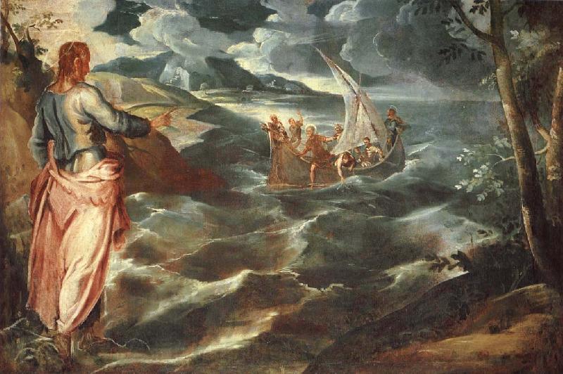 TIZIANO Vecellio Christ at Galilee sjon